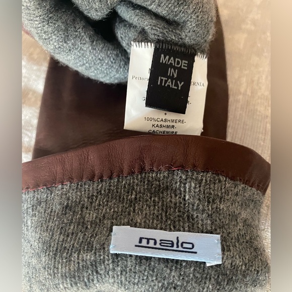 100% Genuine Leather Malo Cocktail Length Gloves - Picture 6 of 13